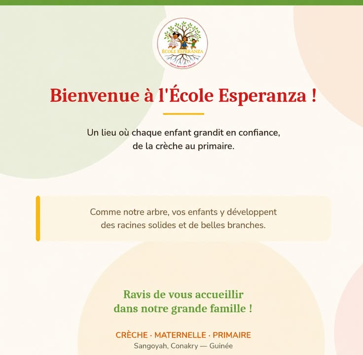 Publication de l’École Esperanza