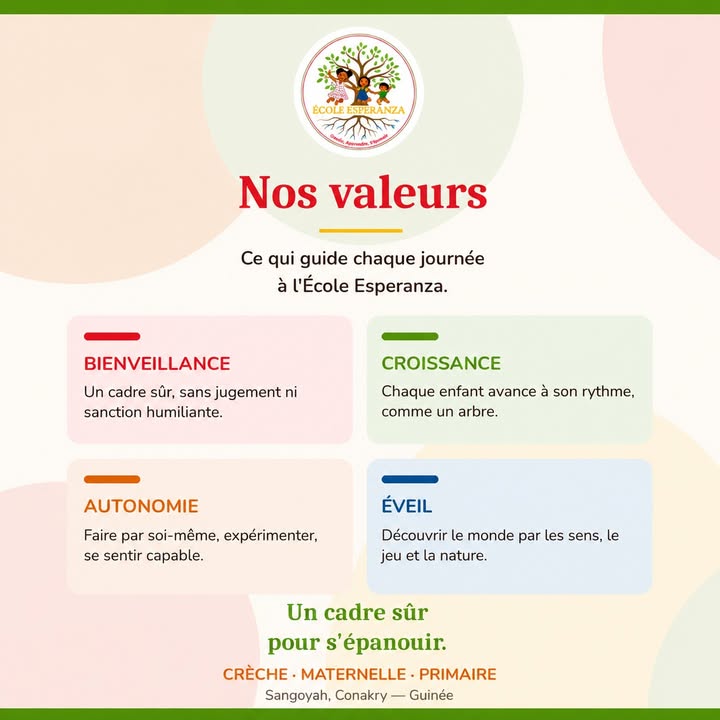 Publication de l’École Esperanza
